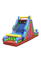 Rock Climb Slide Obstacle Course