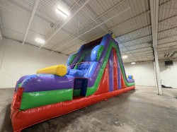 Rock Climb Slide Obstacle Course